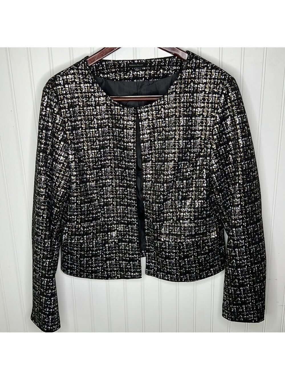 Rebecca Elliot Elegant Waisted Blazer Size Large
